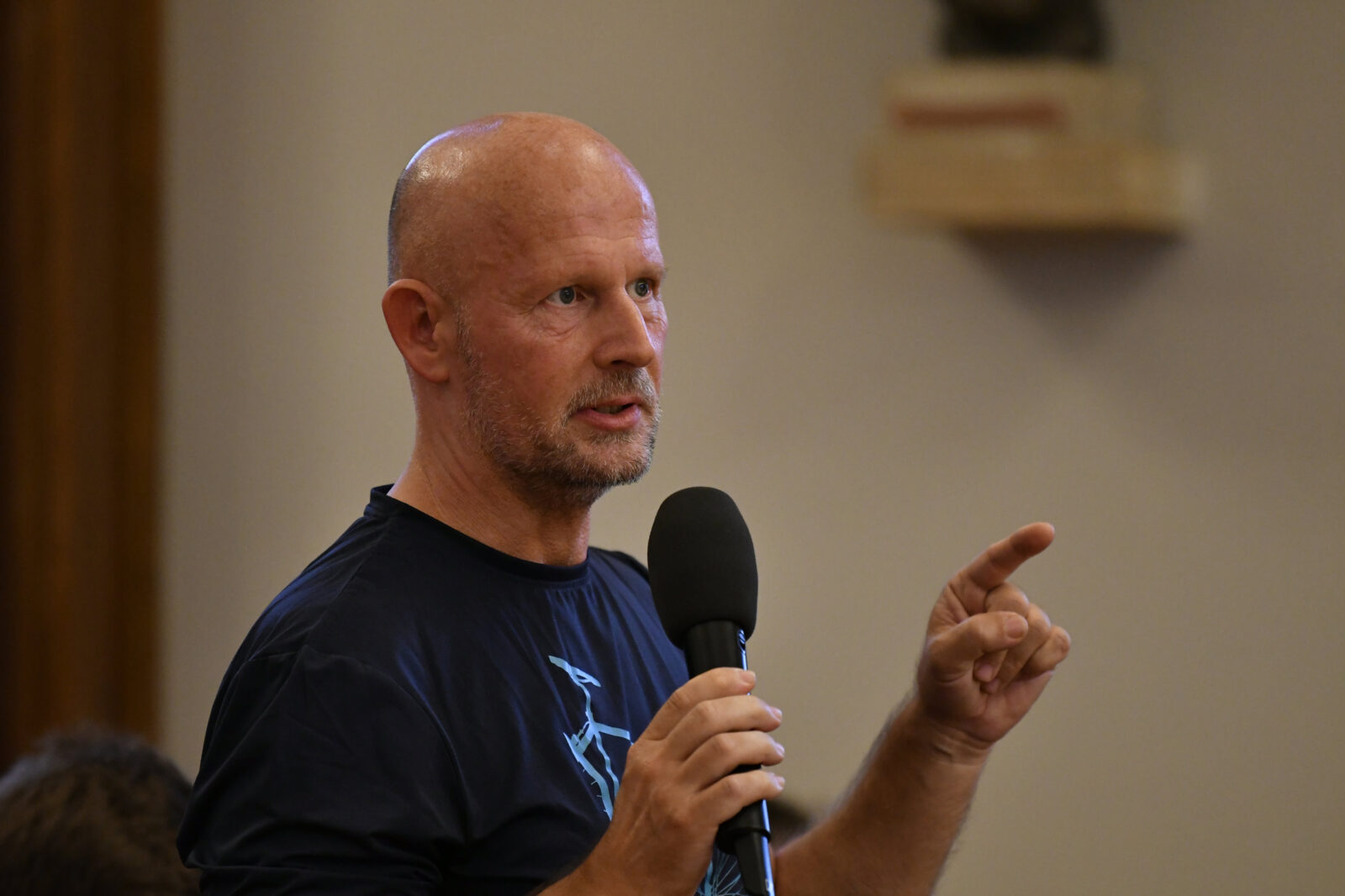 A question from the audience