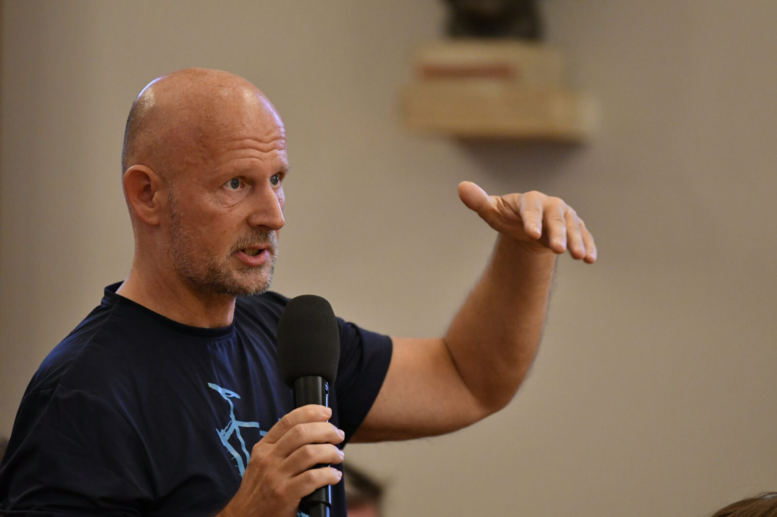A question from the audience