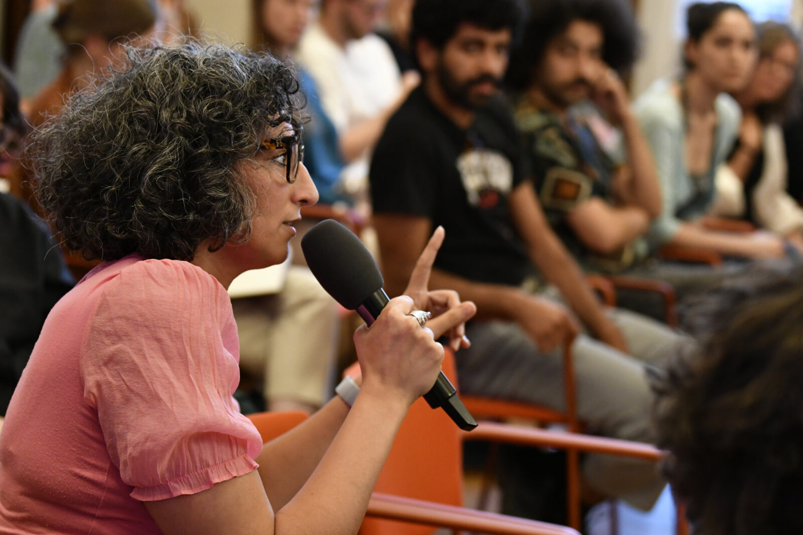 A question from the audience