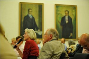 a question from the audience