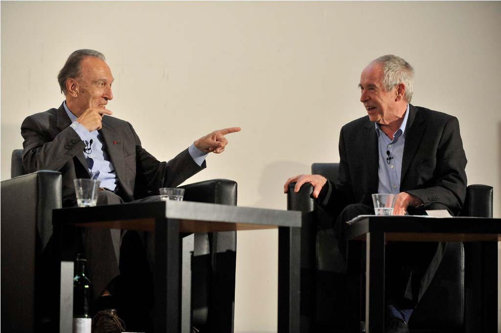 Abbado and Ganz in conversation