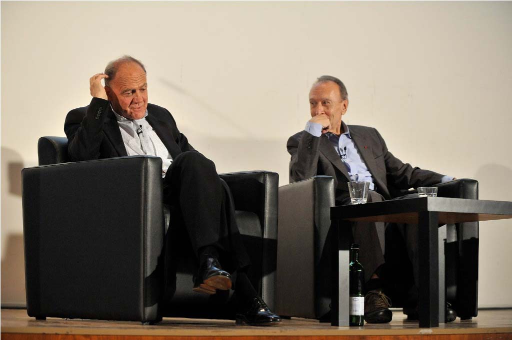 Abbado and Ganz in conversation