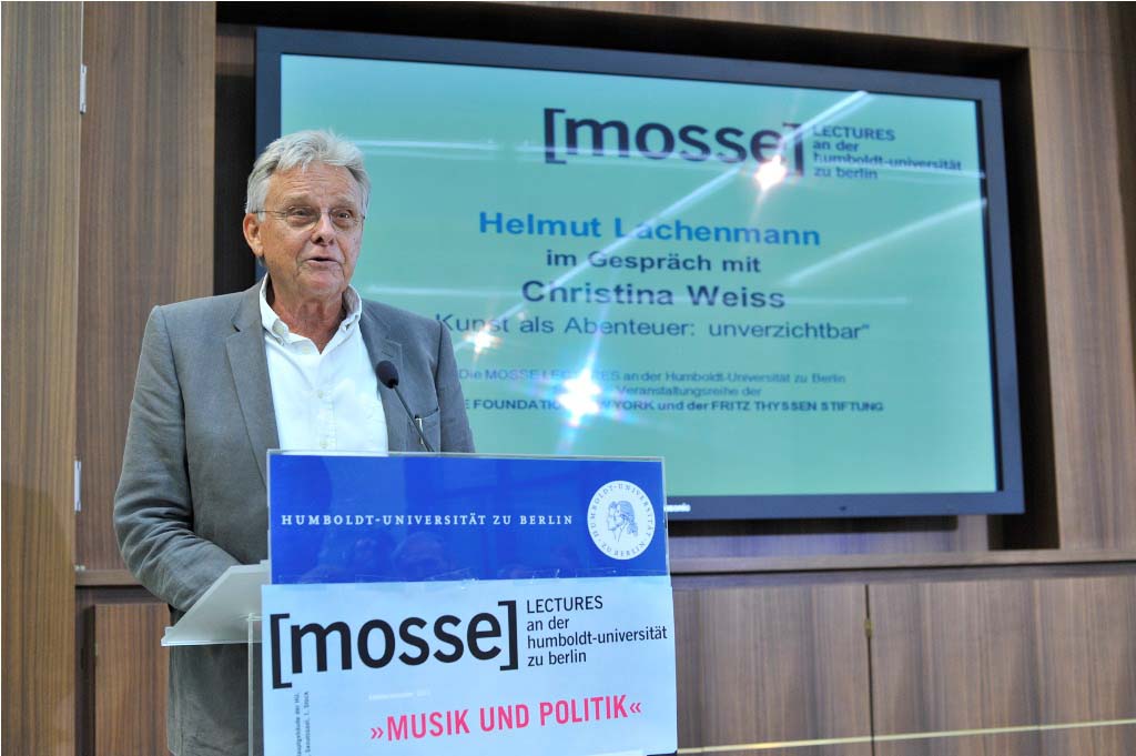 Klaus Scherpe provides introductory remarks