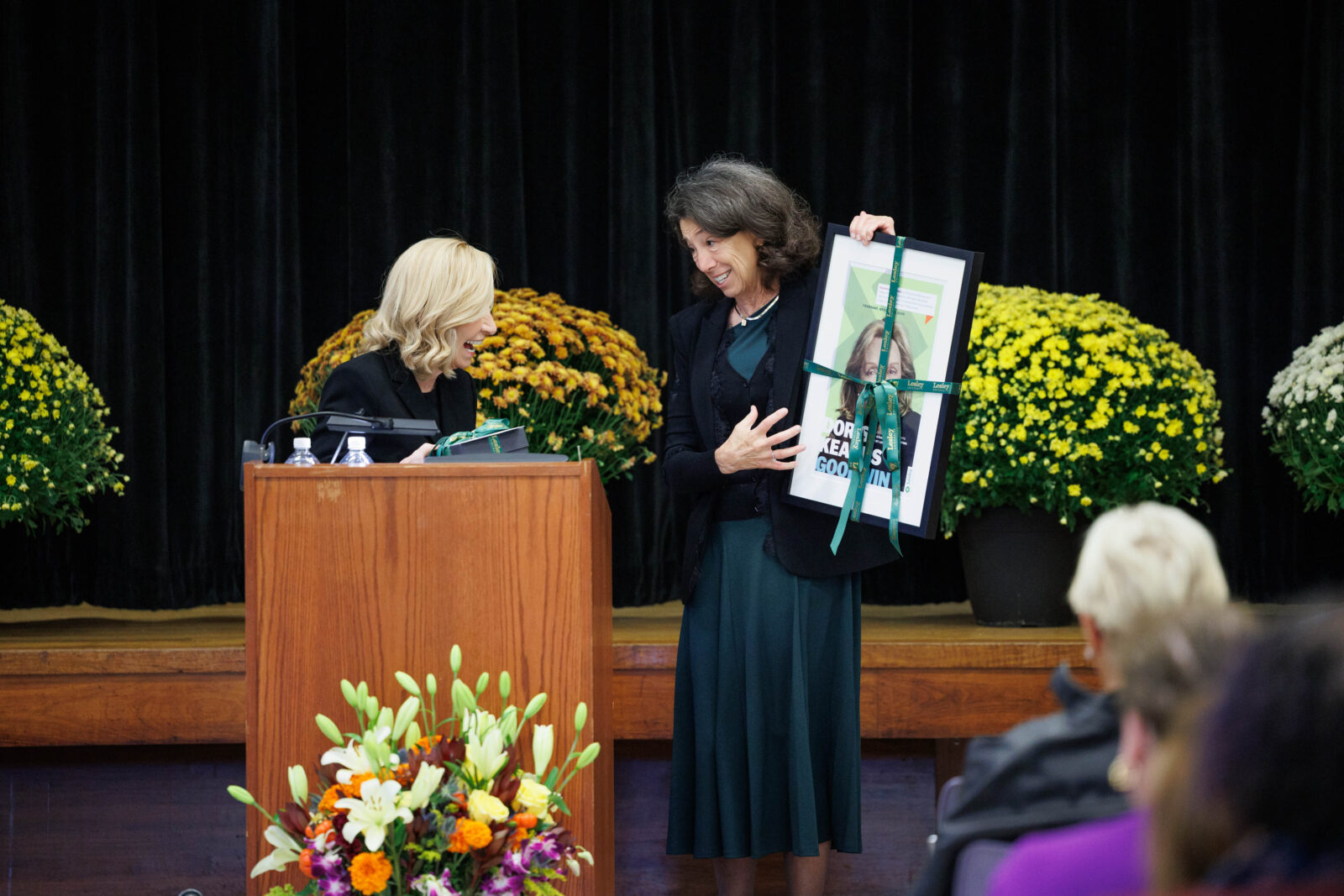 Doris Kearns Goodwin, Janet Steinmayer