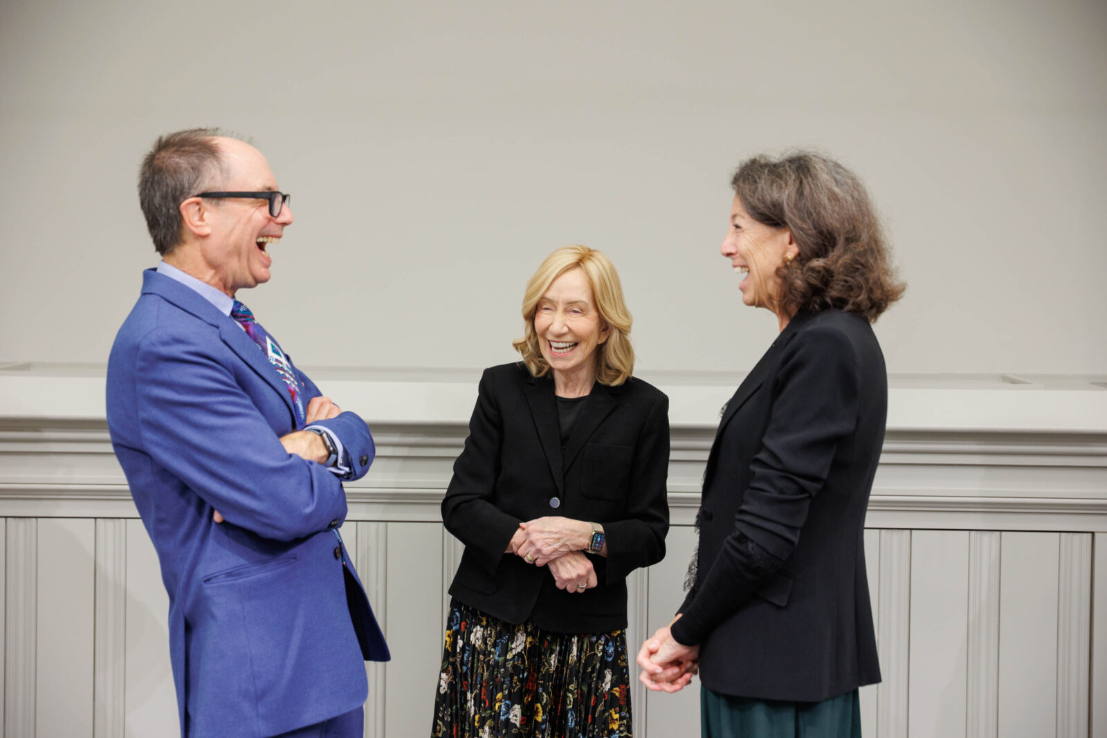Hans Strauch, Doris Kearns Goodwin, Janet Steinmayer