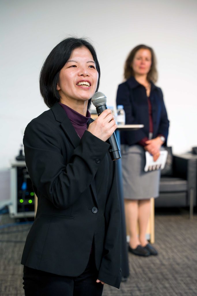 Sachiko Horiguchi provides opening remarks