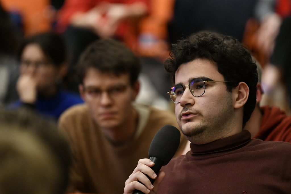 a question from the audience