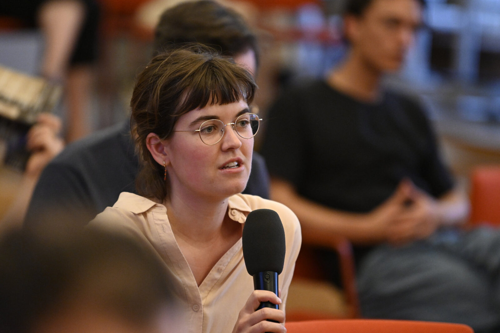 a question from the audience