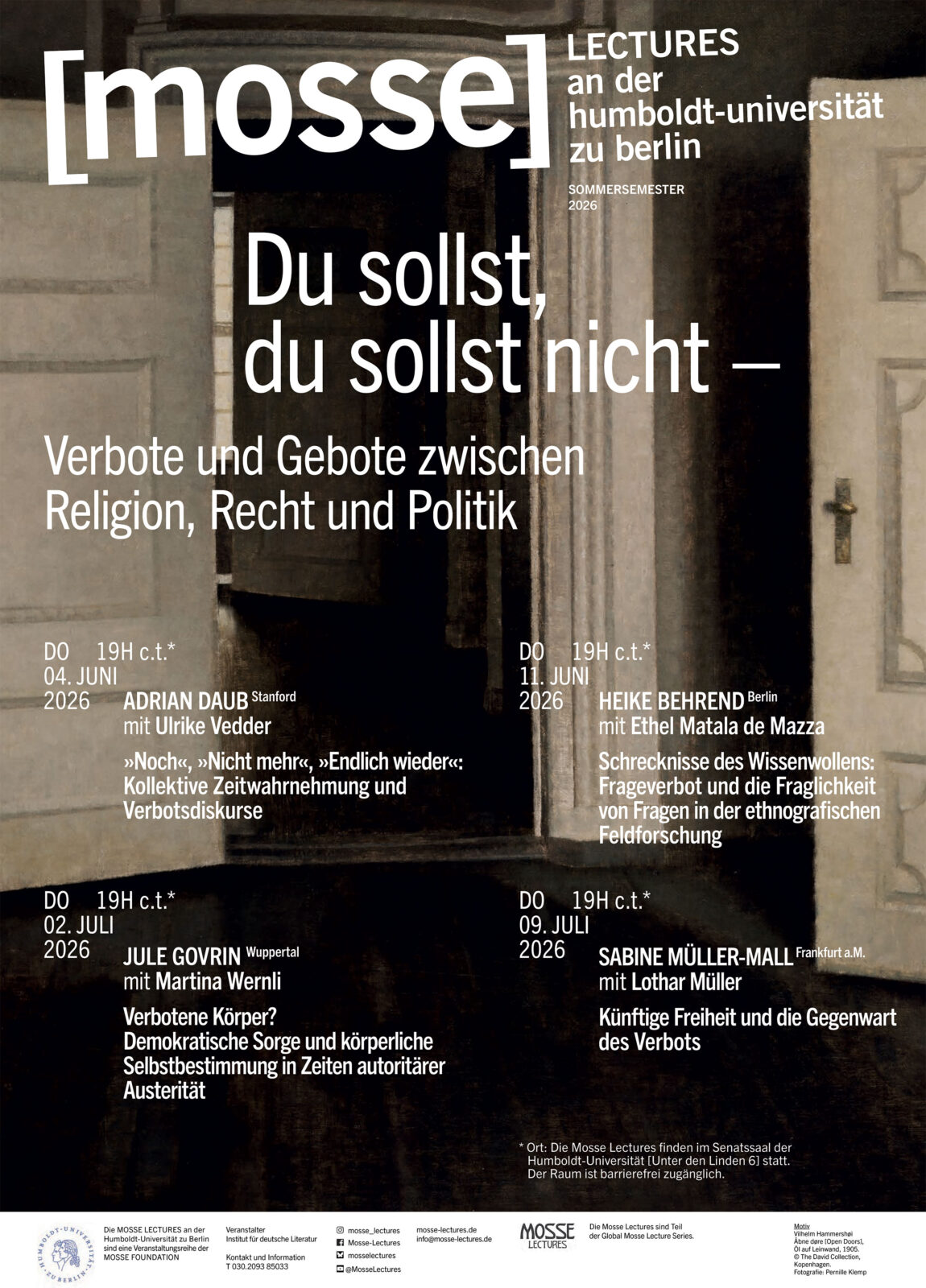 Du sollst, du sollst nicht Plakat