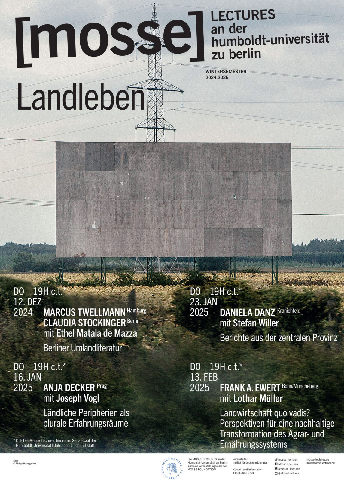 Landleben Plakat