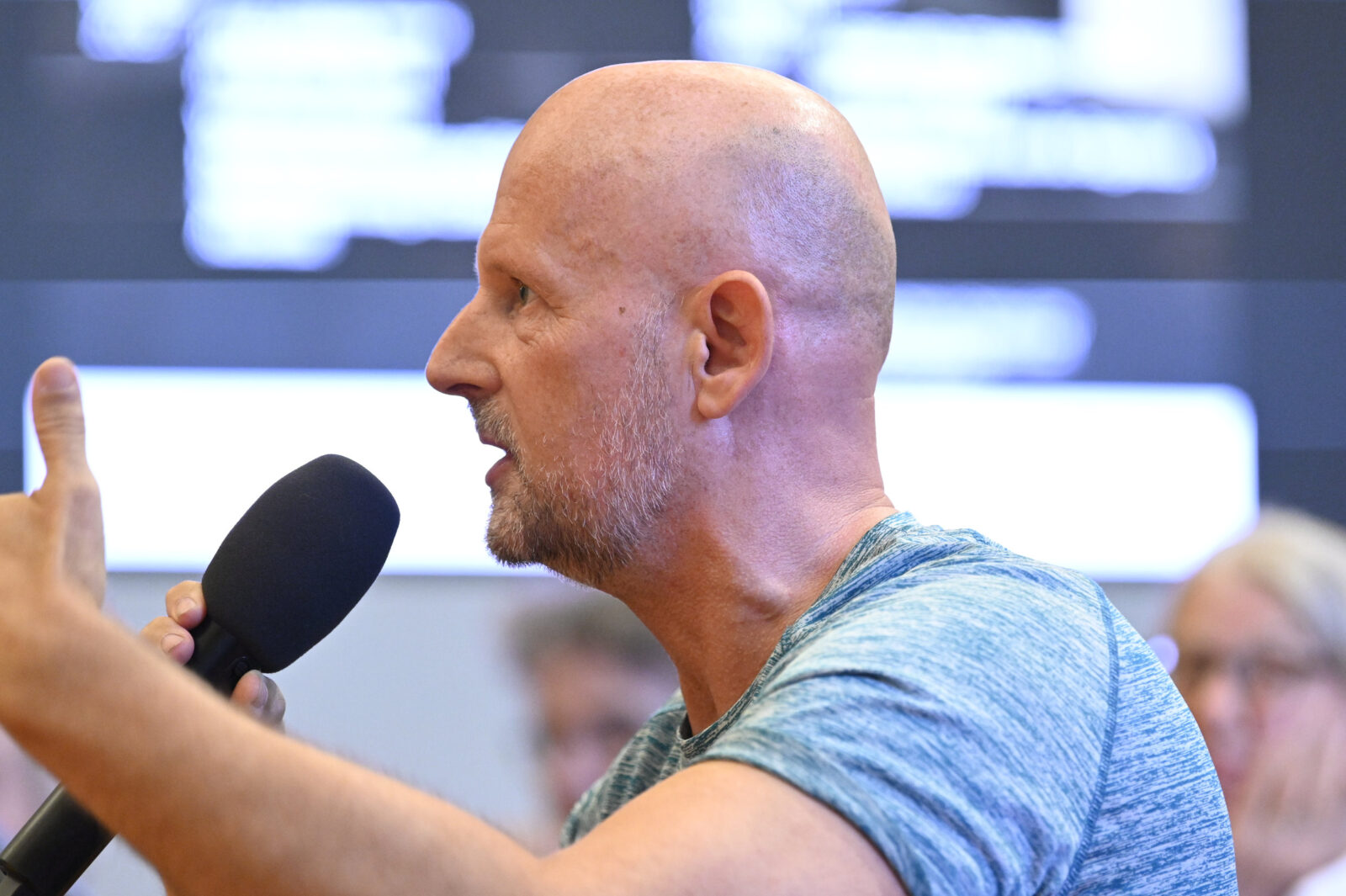 Question from the audience