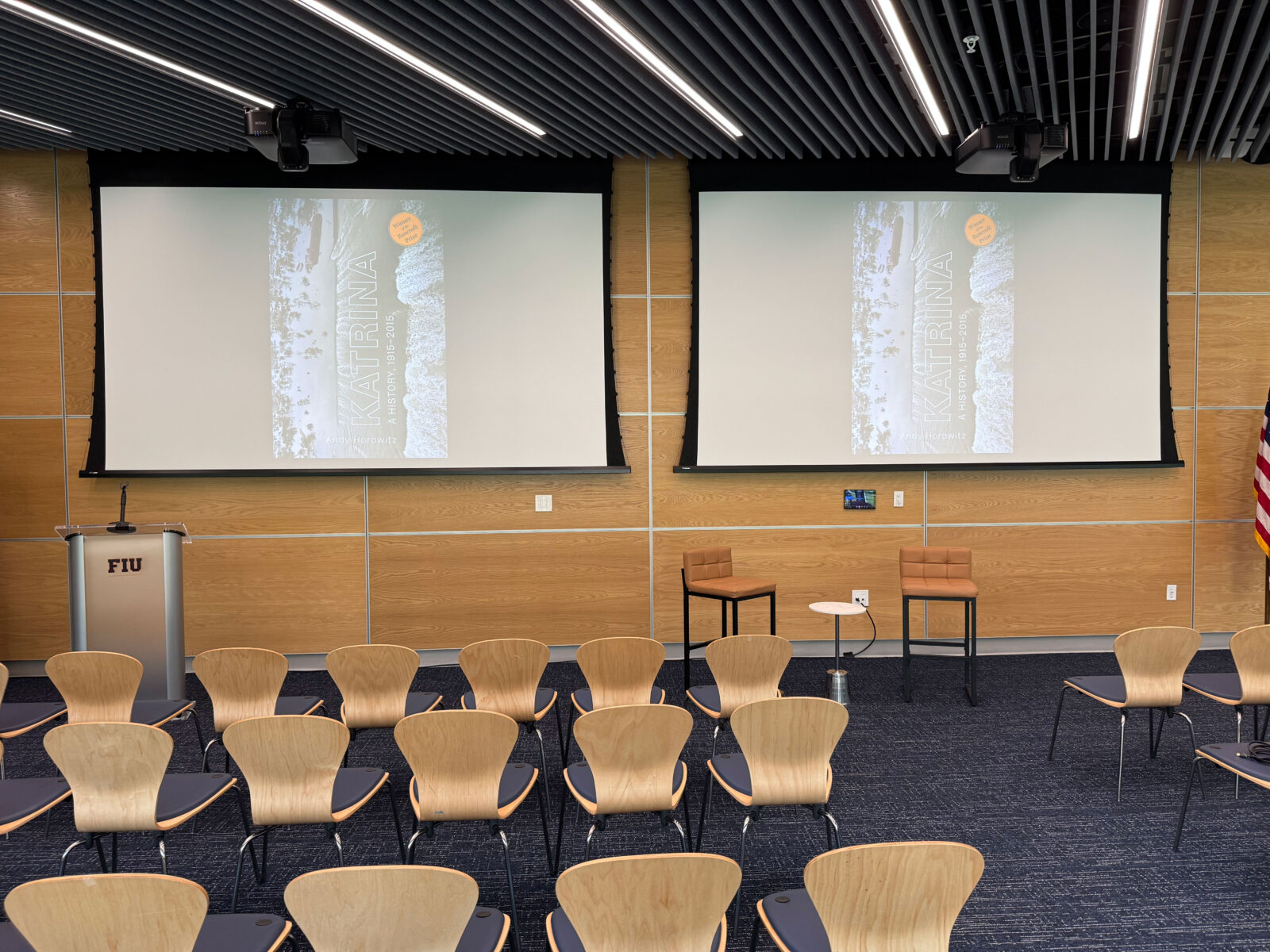 Steven J. Green School of International and Public Affairs lecture hall